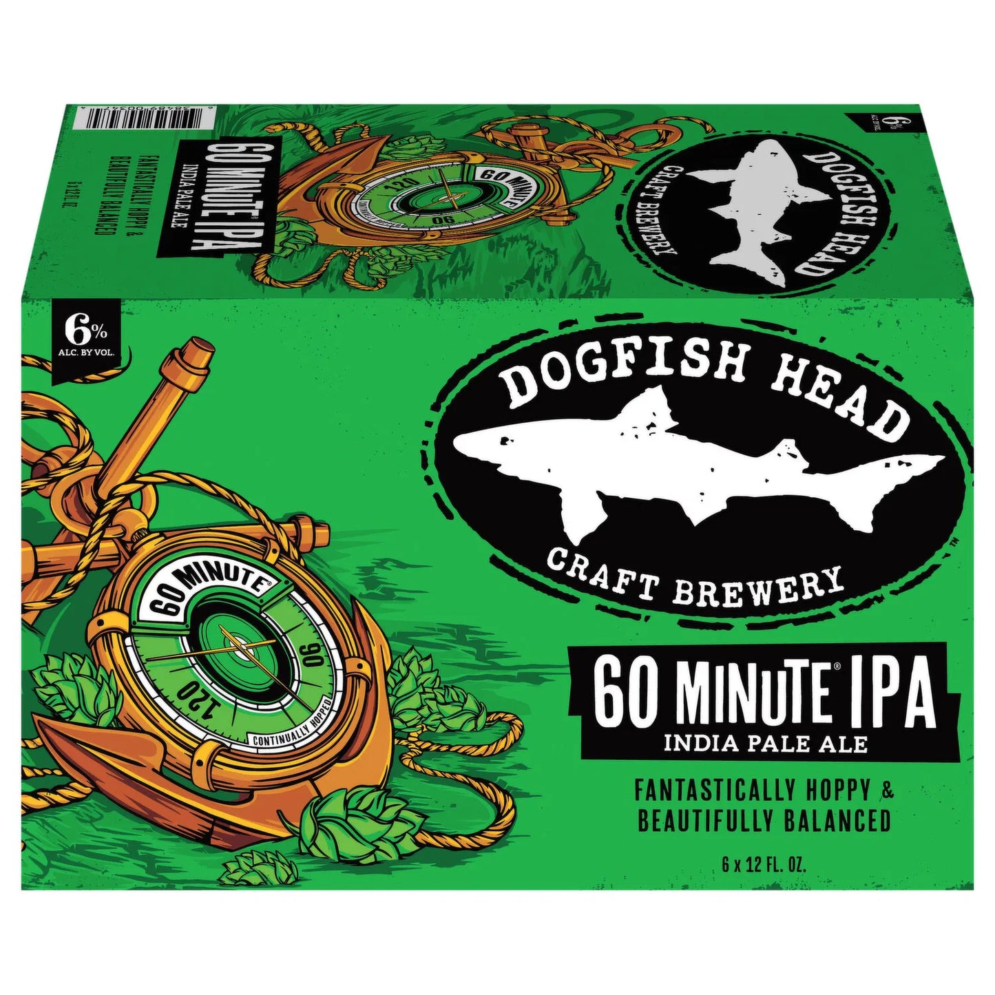 Dogfish Head 60 Minute IPA 6 Cans (12 oz)