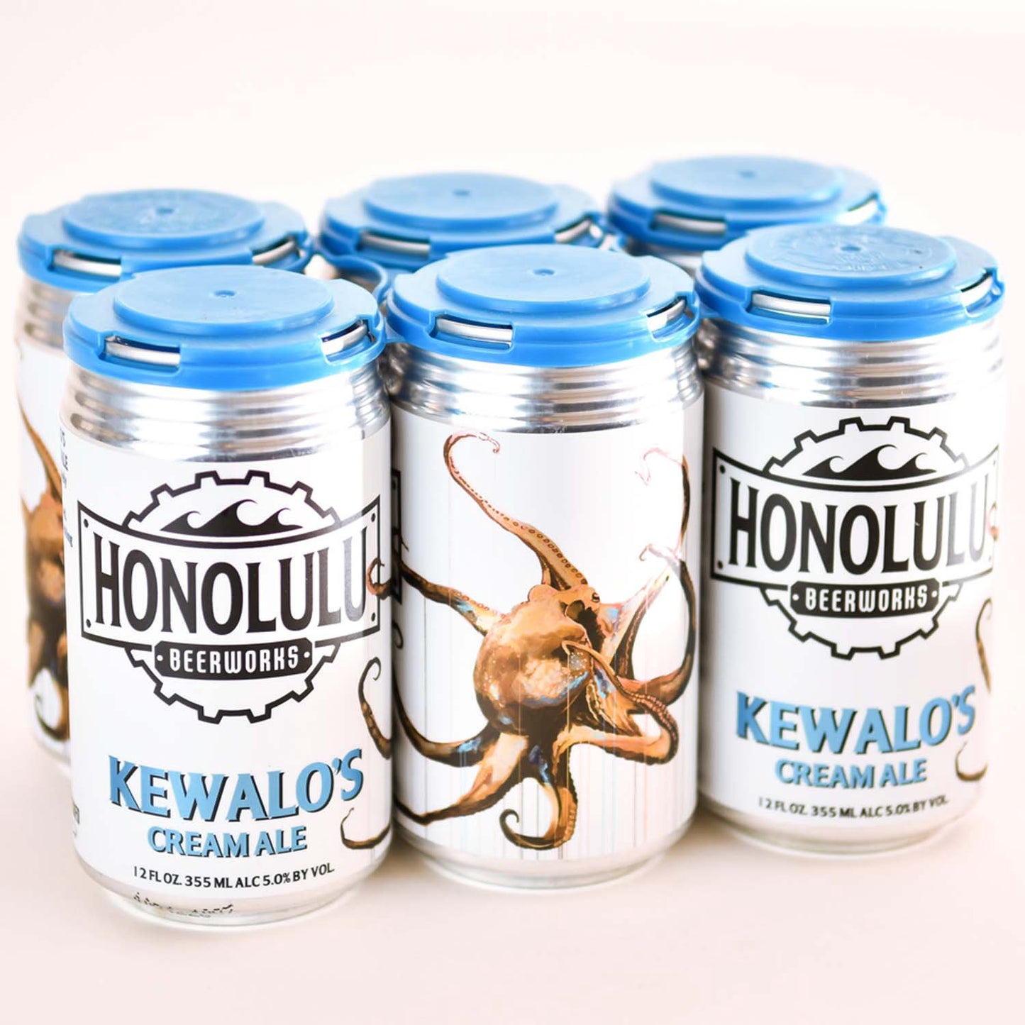 Honolulu Beerworks Kewalo’s Cream Ale 6 Cans (12 oz)