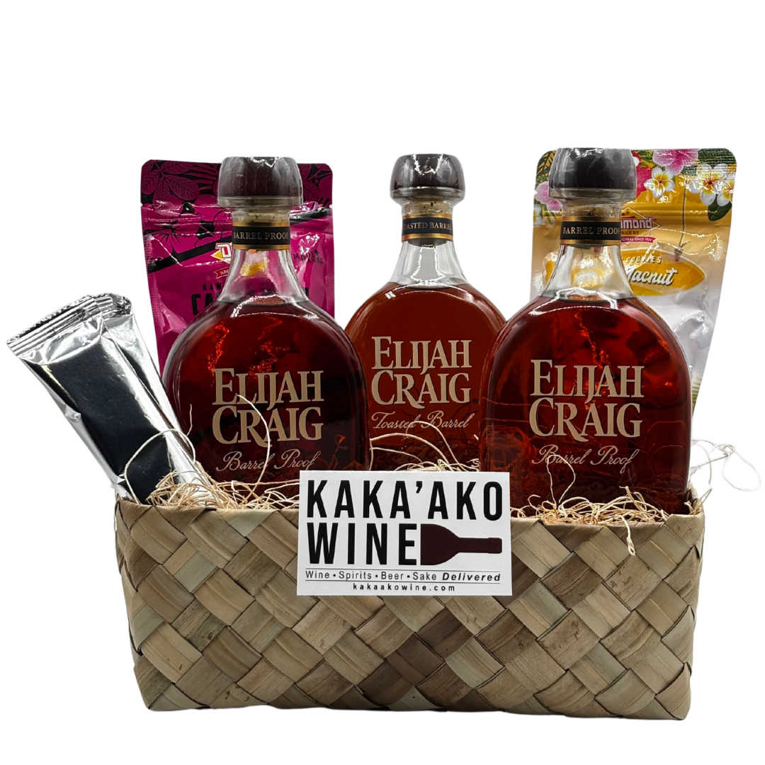 Elijah Craig - Father of Bourbon - Triple Pack Gift Basket