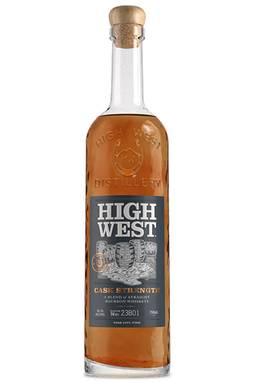 High West Whiskey Cask Strength Blended Bourbon (750ml)