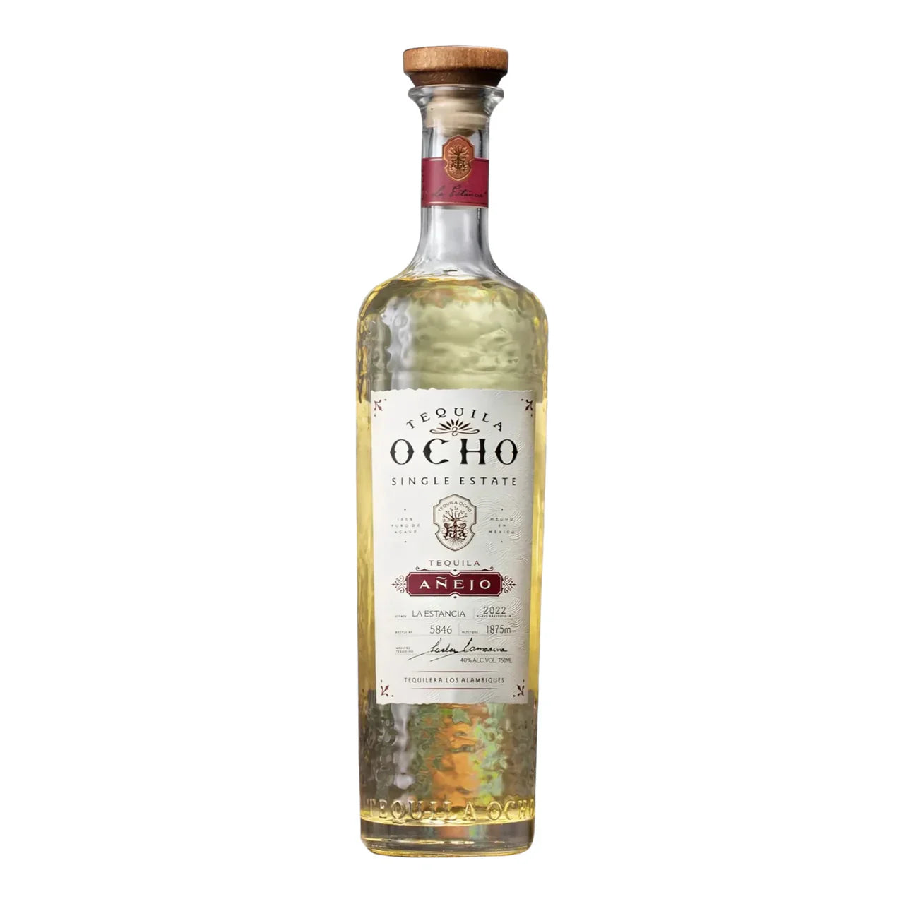 Tequila Ocho Single Estate Mirandillas Anejo (750ml)