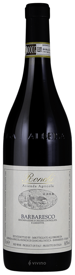2018 Ronchi Barbaresco (375ml) HALF BOTTLE