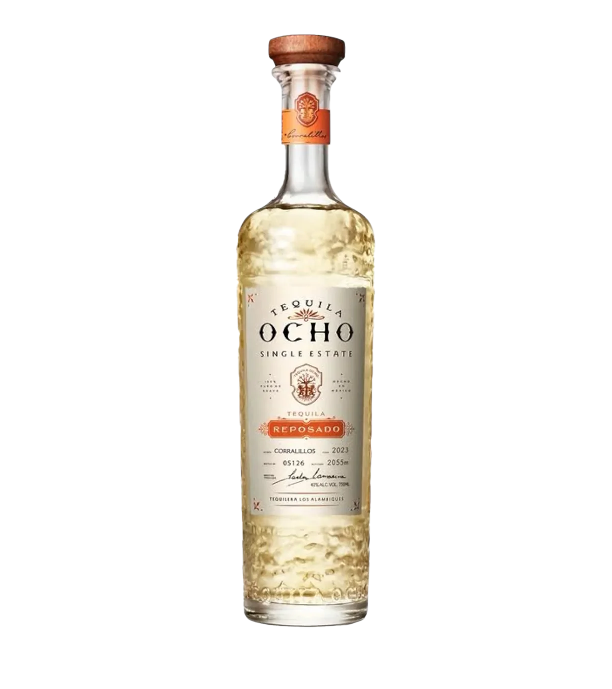 Tequila Ocho Single Estate El Zapotito Reposado (750ml)