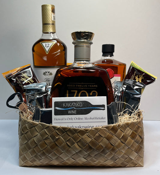 Gift Basket - Premium Whiskey (3 bottles)