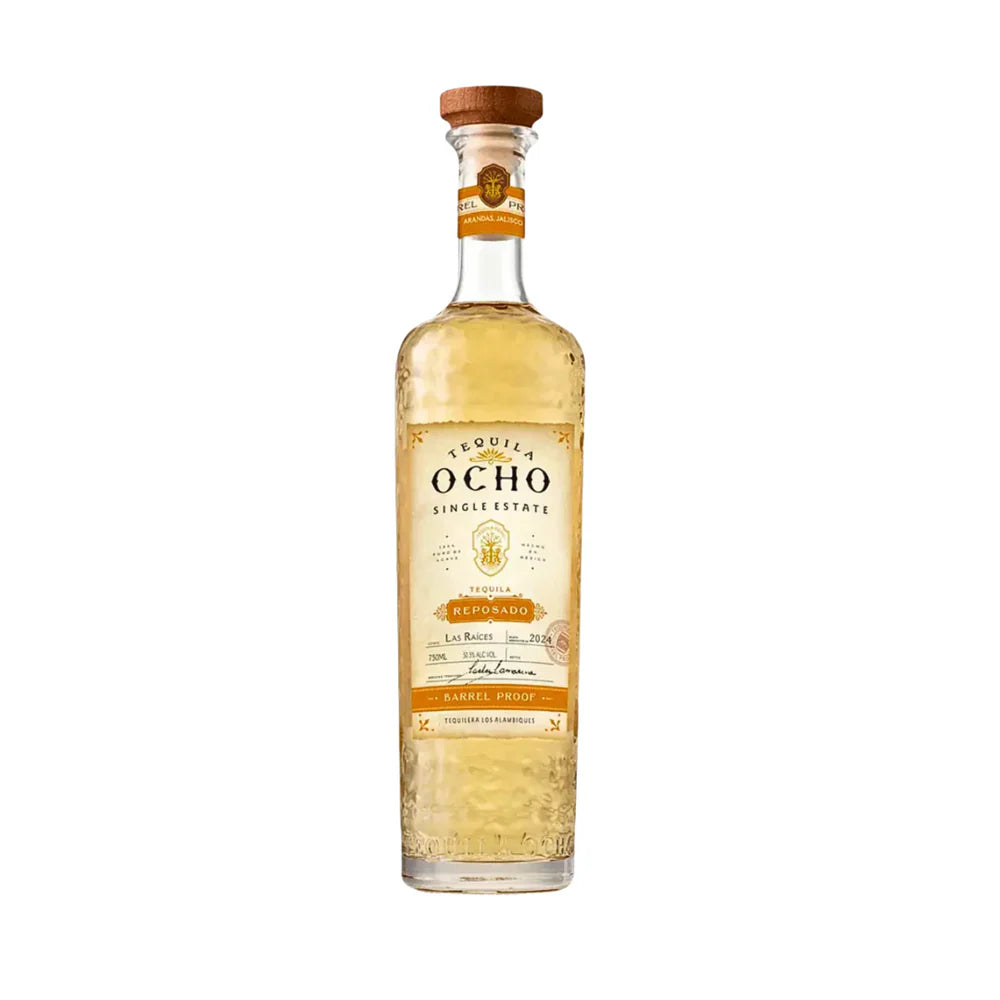 Tequila Ocho Single Estate Las Raices Reposado Barrel Proof (750ml