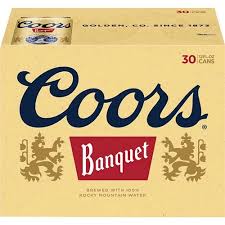 Coors Banquet 30 Cans (12 oz)