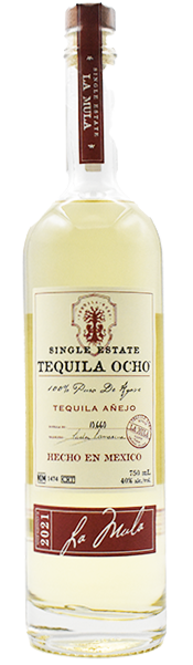 Tequila Ocho Single Estate La Mula Anejo (750ml)