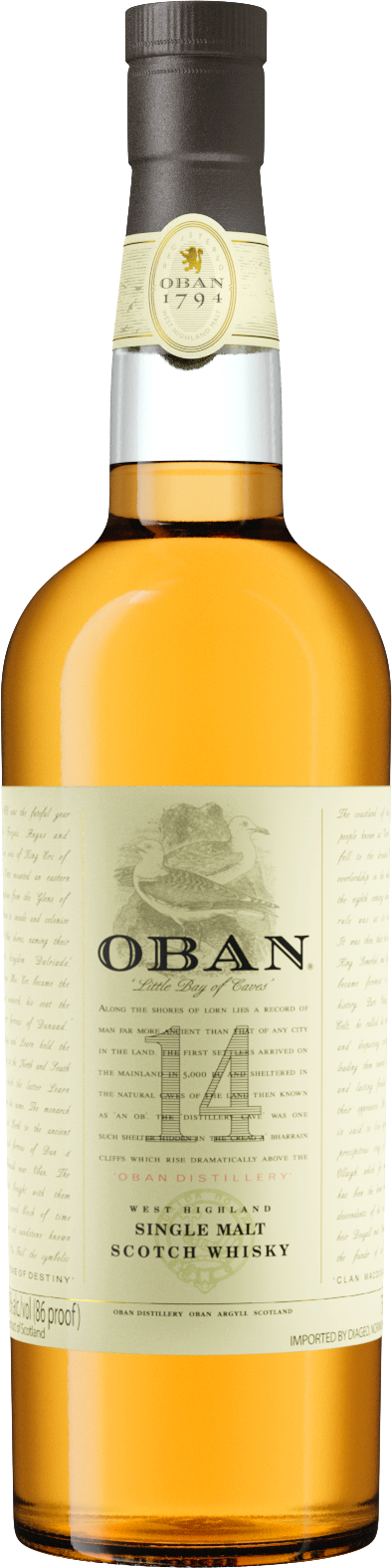 OBAN 14 Years Old Single Malt Scotch Whisky (750ml) – Kakaako Wine OBAN 14 Years Old Single Malt Scotch Whisky (750ml) – Kakaako Wine