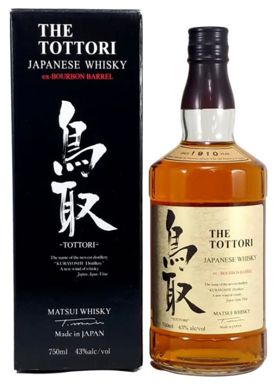 Tottori Blended Japanese Whisky Ex-Bourbon Barrel 700mL