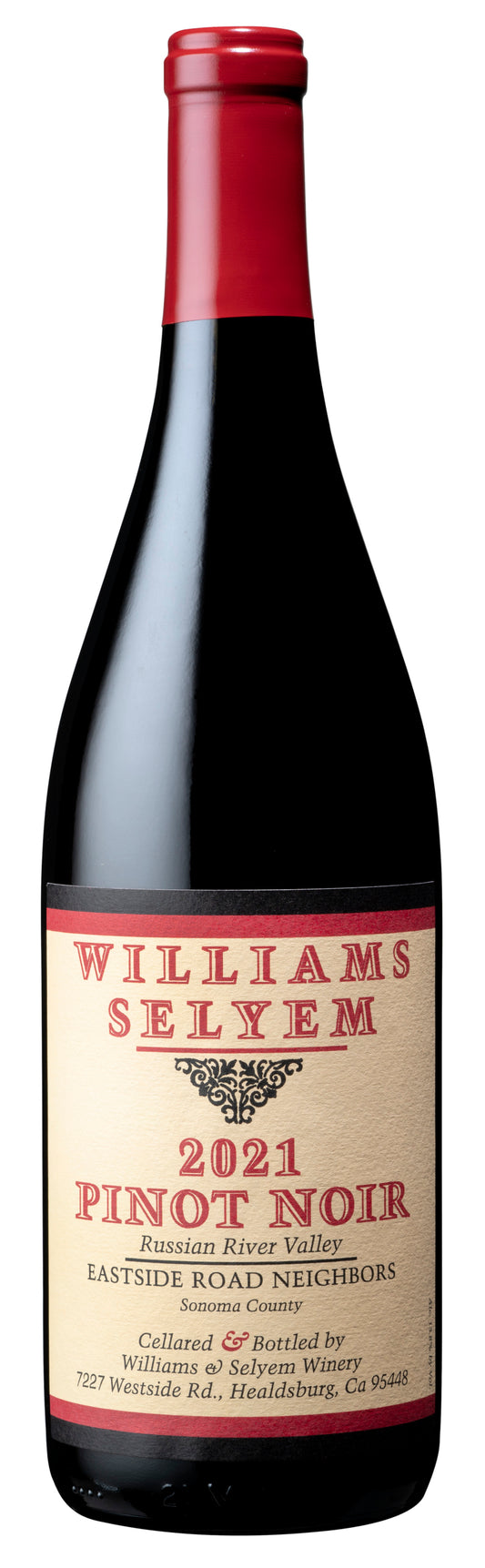 2021 Williams Selyem Pinot Noir Eastside Road Neighbors