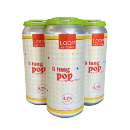 Beer Lab HI Li Hing Pop Seltzer 4 Cans (16 oz)