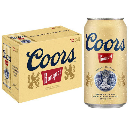 Coors Banquet 12 Cans (12 oz)