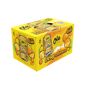 Ola Hard Juice Lilikoi Orange 6 Cans (12 oz)