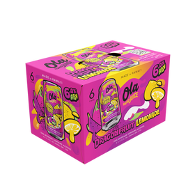 Ola Hard Juice Dragon Fruit Lemonade 6 Cans (12 oz)