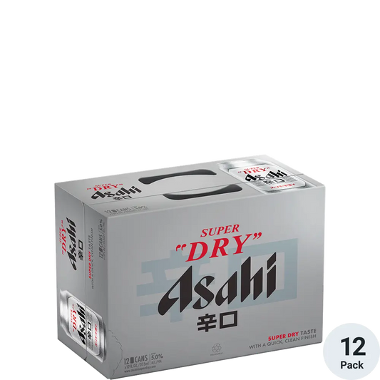 Asahi Super Dry 12 Cans (12 oz)