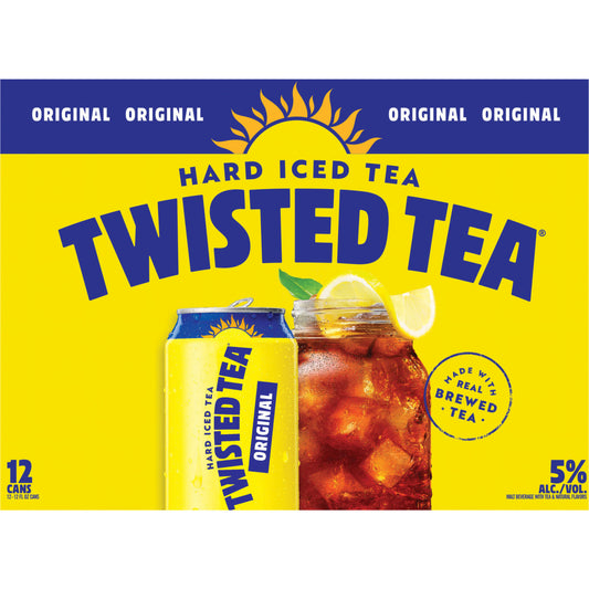 Twisted Tea The Original Hard Iced Tea 12 Cans (12 oz)