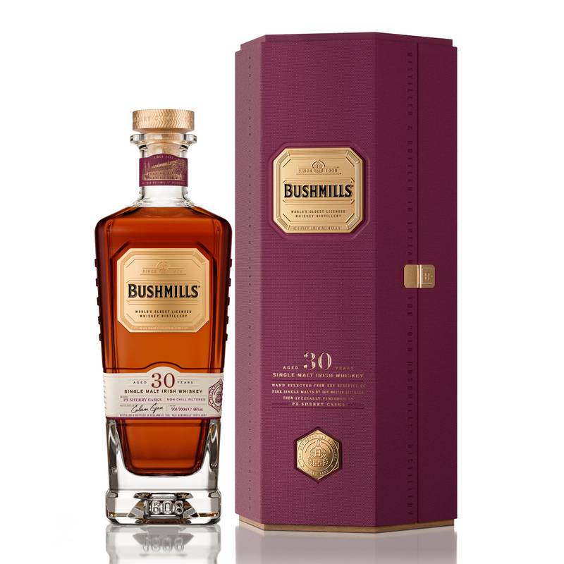 Bushmills 30 Year Single Malt Irish Whiskey (750ml)