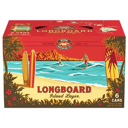 Kona Brewing Longboard Lager 6 Cans (12 oz)