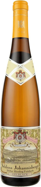 2018 Schloss Johannisberg Riesling Feinherb Gelblack
