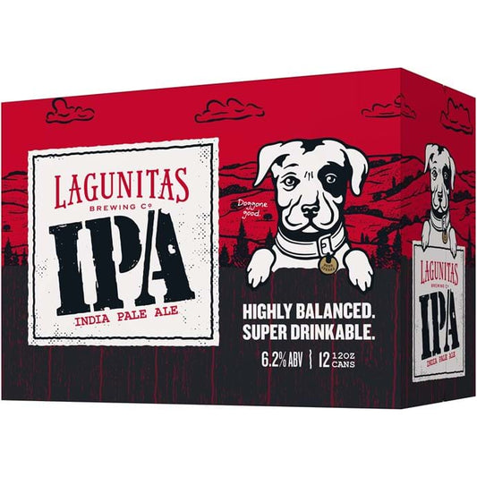 Lagunitas Brewing IPA 12 Cans (12 oz)