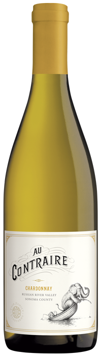 Au Contraire Wine Chardonnay (12 Bottle Case)