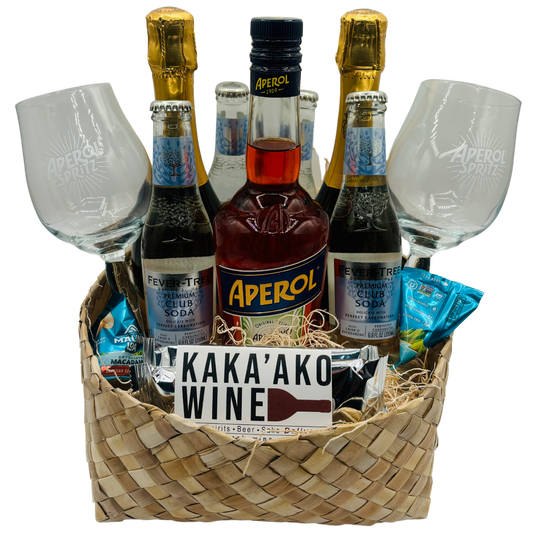 Aperol Spritz Cocktail Kit Gift Basket