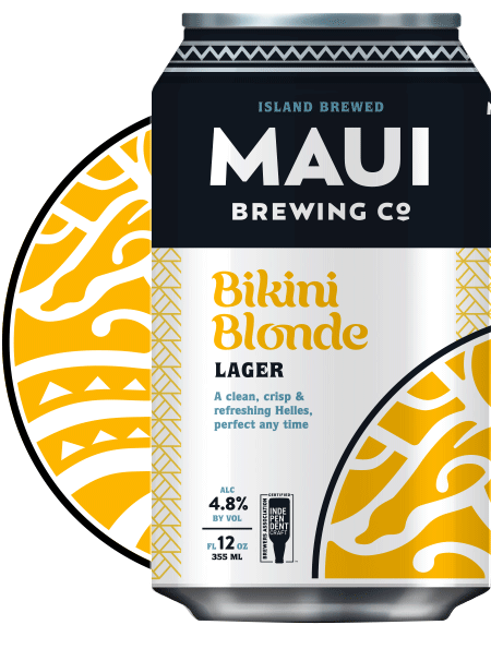 Maui Brewing Bikini Blonde Lager 6 Cans (12 oz)