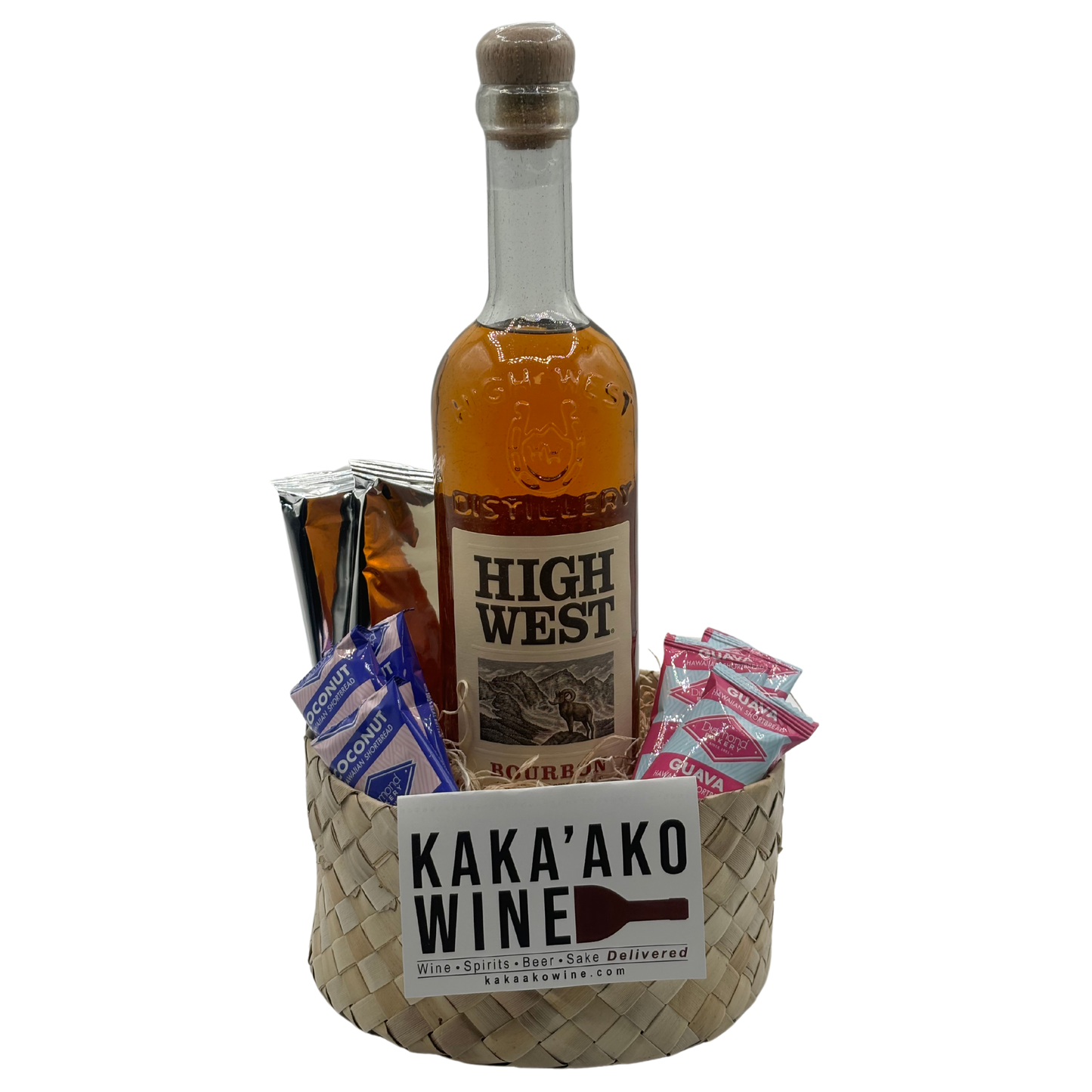 Bourbon Gift Basket (1 bottle)