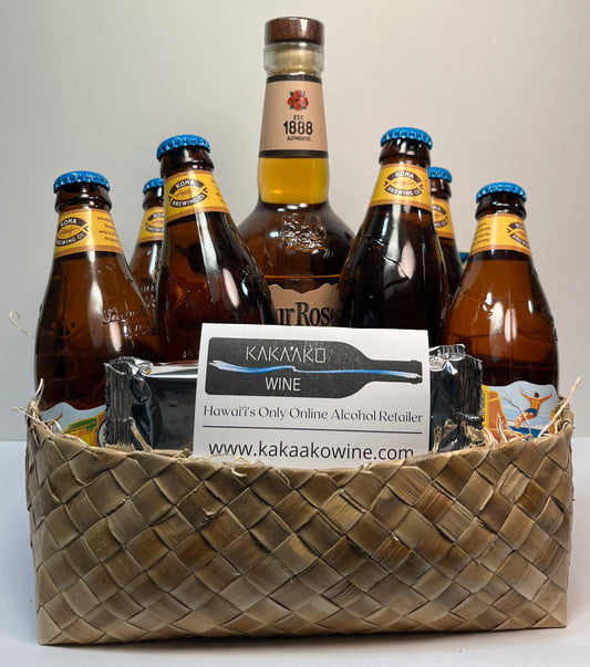 Bourbon & Beer Gift Basket