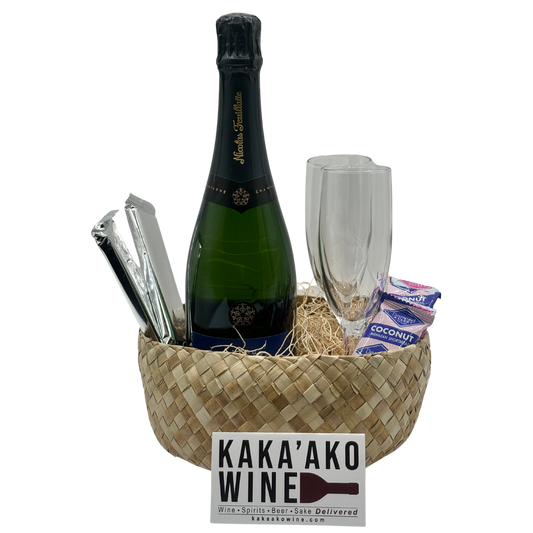 Champagne Gift Basket (1 bottle)