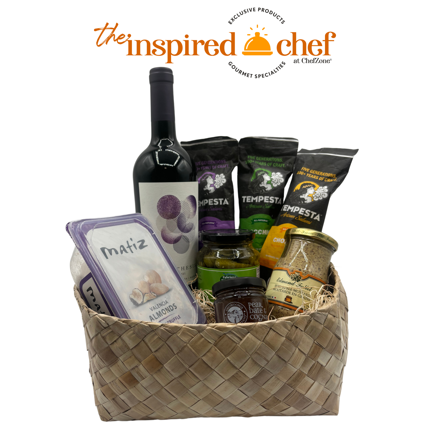 Napa Cabernet & Artisan Charcuterie Collection Gift Basket