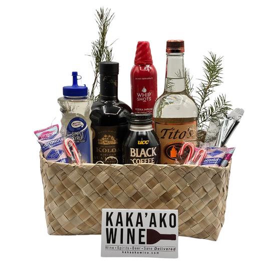 North Pole Coffee Martini Cocktail Kit Gift Basket