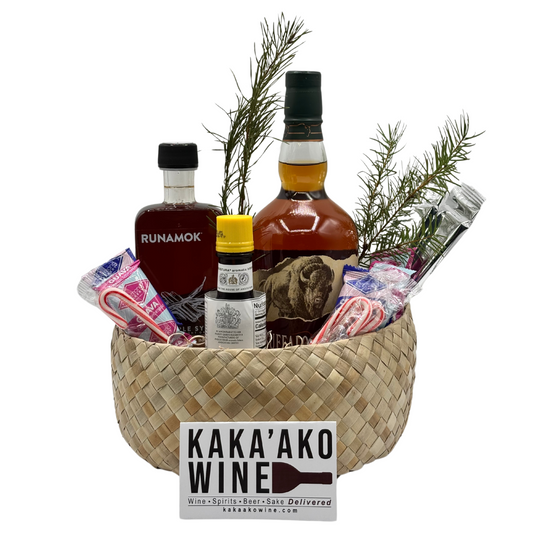 'Flavors of Winter' Old Fashioned Cocktail Kit Gift Basket