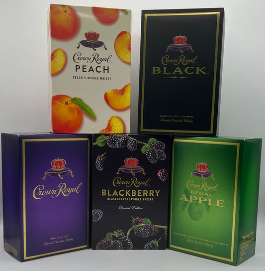 Crown Royal Super Pack - INCLUDING BLACKBERRY