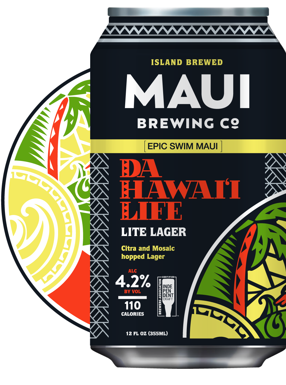 Maui Brewing Da Hawaii Life Lite Lager 6 Cans (12 oz)