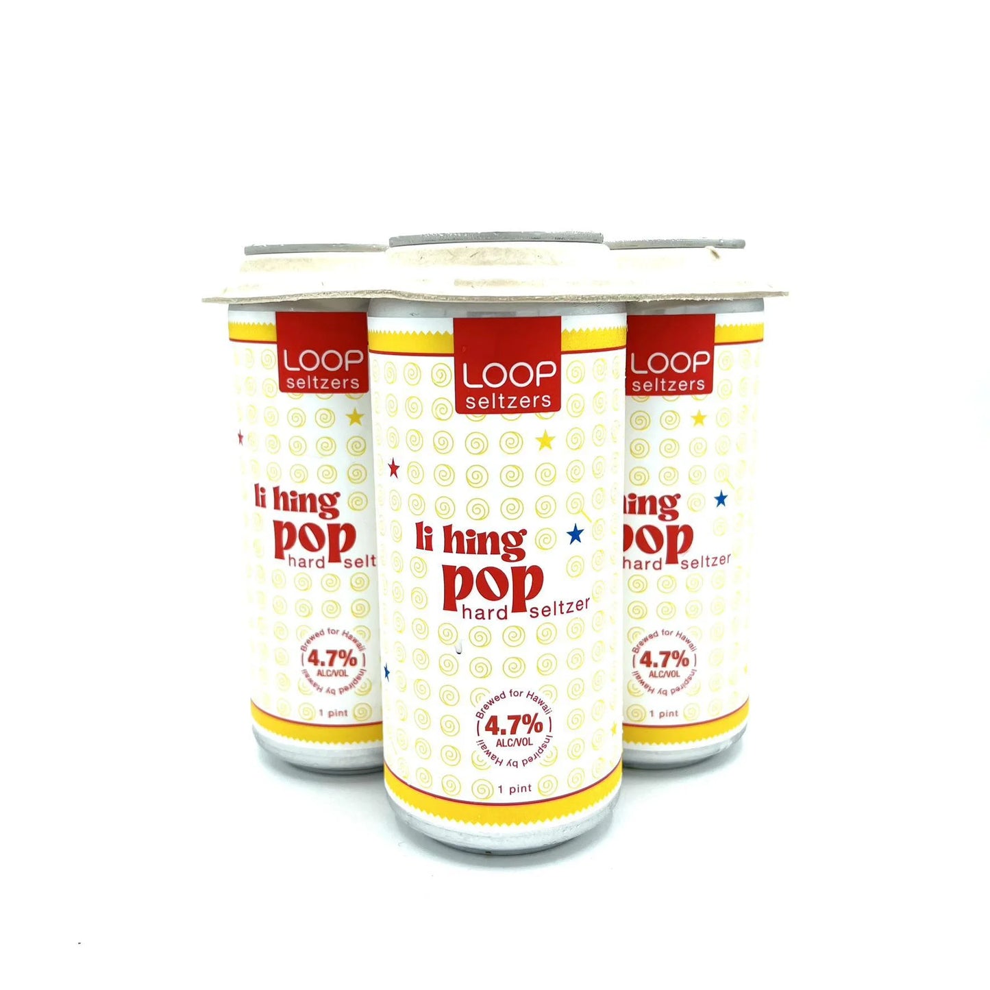 Beer Lab HI Li Hing Pop Seltzer 4 Cans (16 oz)