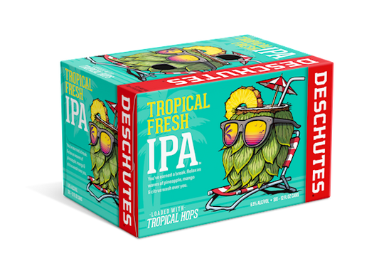 Deschutes Brewery Tropical Fresh IPA 6 Cans (12 oz)