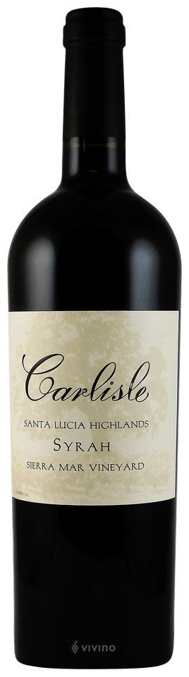 2021 Carlisle Winery Syrah Sierra Mar Vineyard