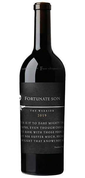 2019 Fortunate Son Cabernet Sauvignon The Warrior
