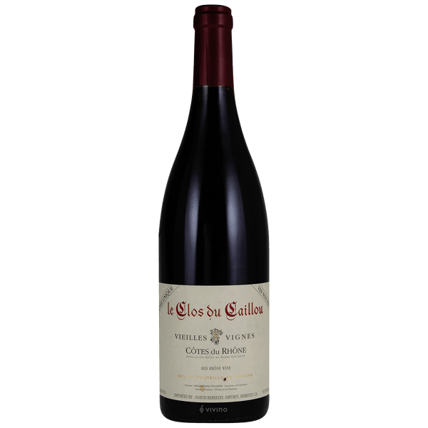 2020 Le Clos du Caillou Cotes du Rhone Vieilles Vignes Cuvee Unique