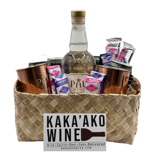 Maui Mule Cocktail Kit Gift Basket