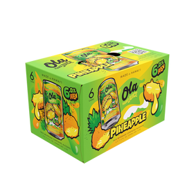Ola Hard Juice Pineapple 6 Cans (12 oz)