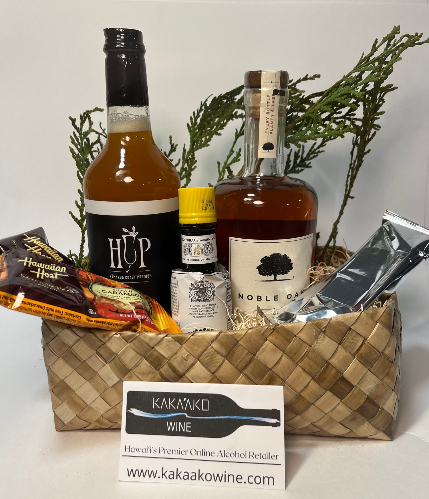 Island Old Fashioned Cocktail Gift Basket