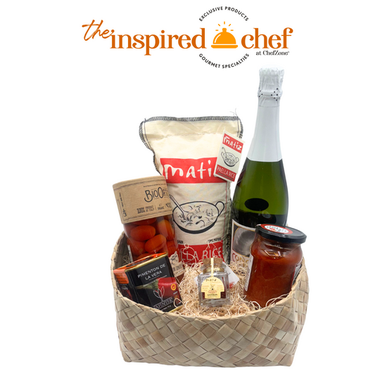 Cava and Fiesta de Paella Gift Basket