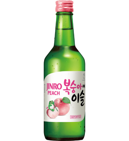 Hite Jinro Chamisul Peach Soju (375 ml)