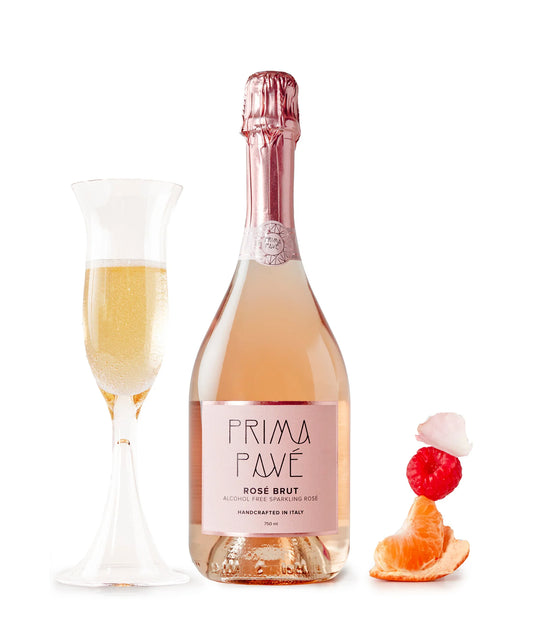 Prima Pavé  Rosé Brut - Non Alcoholic Sparkling Wine