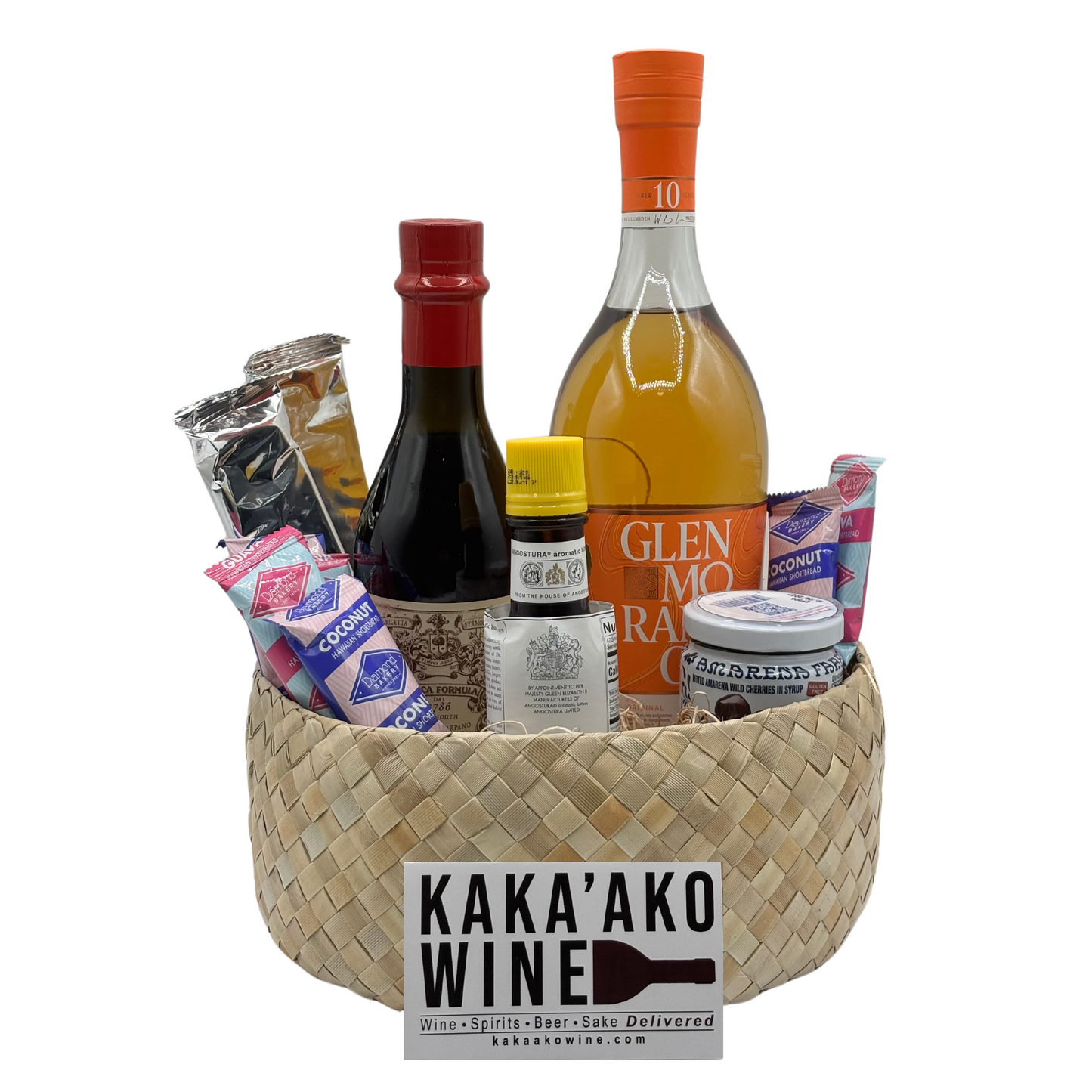 Classic Rob Roy Cocktail Kit Gift Basket