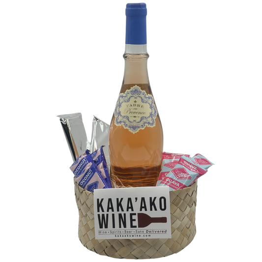 Pink Rosé Gift Basket (1 bottle)