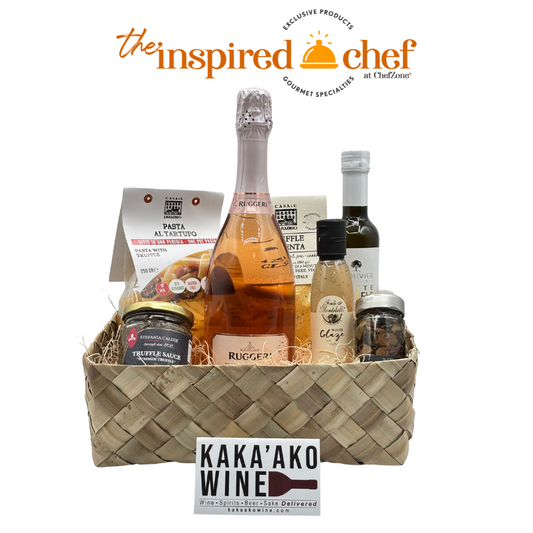 Rosé Prosecco & Truffle Indulgence Gift Basket