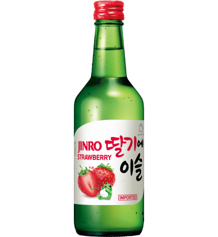 Hite Jinro Chamisul Strawberry Soju (375 ml)